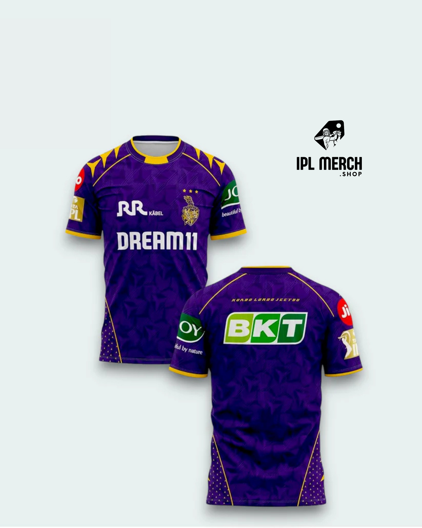 KKR Replica Jersey - IPL 2025 Edition